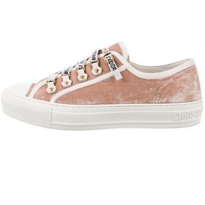 WALK'N'DIOR SNEAKER white cotton canvas size 36 worn once